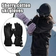 thumbnail image 3 of Waterproof Mens Ski Gloves, Cold Weather Gloves for Snowboard Snowmobile, 3 of 8