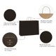 thumbnail image 3 of Bolsa de papel BagDream Kraft Paper, 16 x 6 x 12 pulgadas, 100 unidades, color negro, 3 of 5