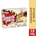 thumbnail image 1 of Snack Pack® Chocolate and Vanilla Pudding Family Pack, 1 of 8