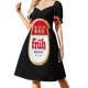 thumbnail image 1 of Fishi Kolsch cerveza logo cervecería cerveza local vestido de manga corta vestidos de cóctel ropa estética vestidos para mujer 2025, 1 of 6