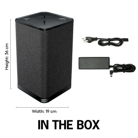 Ultimate Ears - HYPERBOOM Portable Bluetooth Waterproof Party Speaker with Big Bass - Black