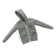 thumbnail image 3 of Ropa de Figuras de Acción Perfke Sudadera con Capucha Gris 1/6, 3 of 9