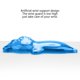 thumbnail image 4 of Almohadilla de reposamuñecas de silicona transparente para ratón – Almohada de cristal con soporte suave, almohada ergonómica impermeable para escritorio y portátil, 4 of 6
