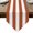 Orange, variant on Burnt Orange Striped Table Runner Linen Burlap Table Runner 108 Inches Long Modern Orange Stripes Farmhouse Dresser Scarves for Kitchen Island Coffee Dining Room Party Holiday Decoration 13"x108"