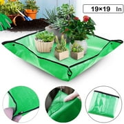 MIARHB Plant Transplanting Repotting Mat Foldable Garden Work Cloth Gardening Mat