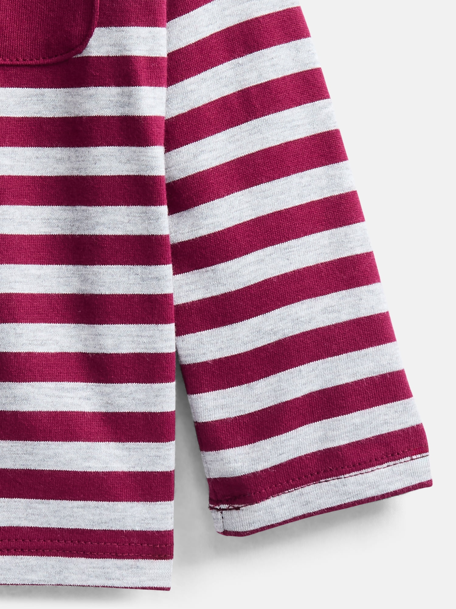 Wonder Nation Baby Boys Stripe Tee with Long Sleeves, Sizes 0-24 Months