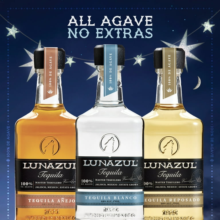 Lunazul Blanco Tequila, 1.75 L Bottle, 40.0% ABV - Walmart.com