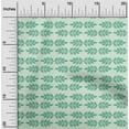 thumbnail image 2 of oneOone Cotton Poplin Green Fabric Asian Block Print Diy Clothing Quilting Fabric Print Fabric By Yard 42 Inch Wide, 2 of 4
