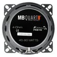 thumbnail image 4 of MB Quart FKB110 Formula 4 Inch 2 Way Coaxial Car Audio Speakers Pair, Black, 4 of 9