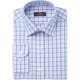thumbnail image 1 of Club Room Camisa de vestir con botones a cuadros para hombre, azul, cuello de 16.5 pulgadas, manga de 34 a 35 pulgadas, 1 of 1