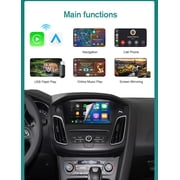 Wireless Carplay Android Auto interface adapter for Ford Fiesra/Focus/Explorer/F-150/Escape/Fiesta/C-Max/Edge/Mustan/Fusion/Expedition/SuperDuty/Taurus/Flex 2011-2016