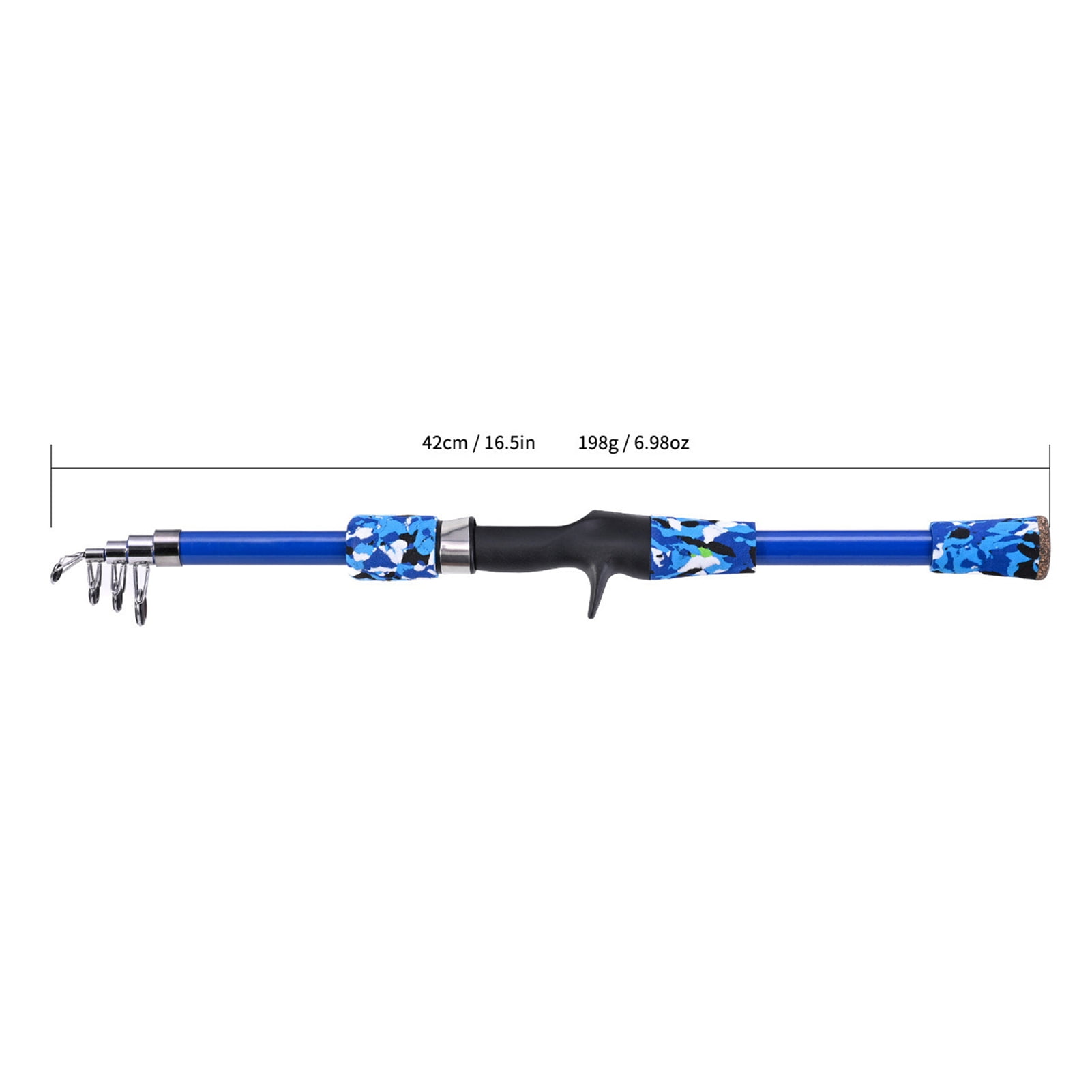Sorven kids fishing pole Pole Kids Fishing Pole for Kids Ages 5-12 Telescopic Fishing Rod and Reel Combo Spinning Children Child Fishing Rod for Saltwater 165cm Fiberglass