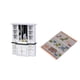 thumbnail image 1 of 1:12 Mueble De Lavabo De Baño De Madera Con Alfombras De Piso Decoración De Muebles, 1 of 9