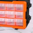 thumbnail image 2 of Caja de herramientas Caja de componentes Piezas de plástico de tornillos transparentes combinados Caja de almacenamiento Accesorios D Soledad  organizador de hardware, 2 of 4