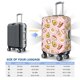 thumbnail image 4 of Balery Breakfast Funda de equipaje, fundas para maletas, elástica, lavable, protector de maletas, compatible con maletas de 18 a 32 pulgadas-Large, 4 of 7