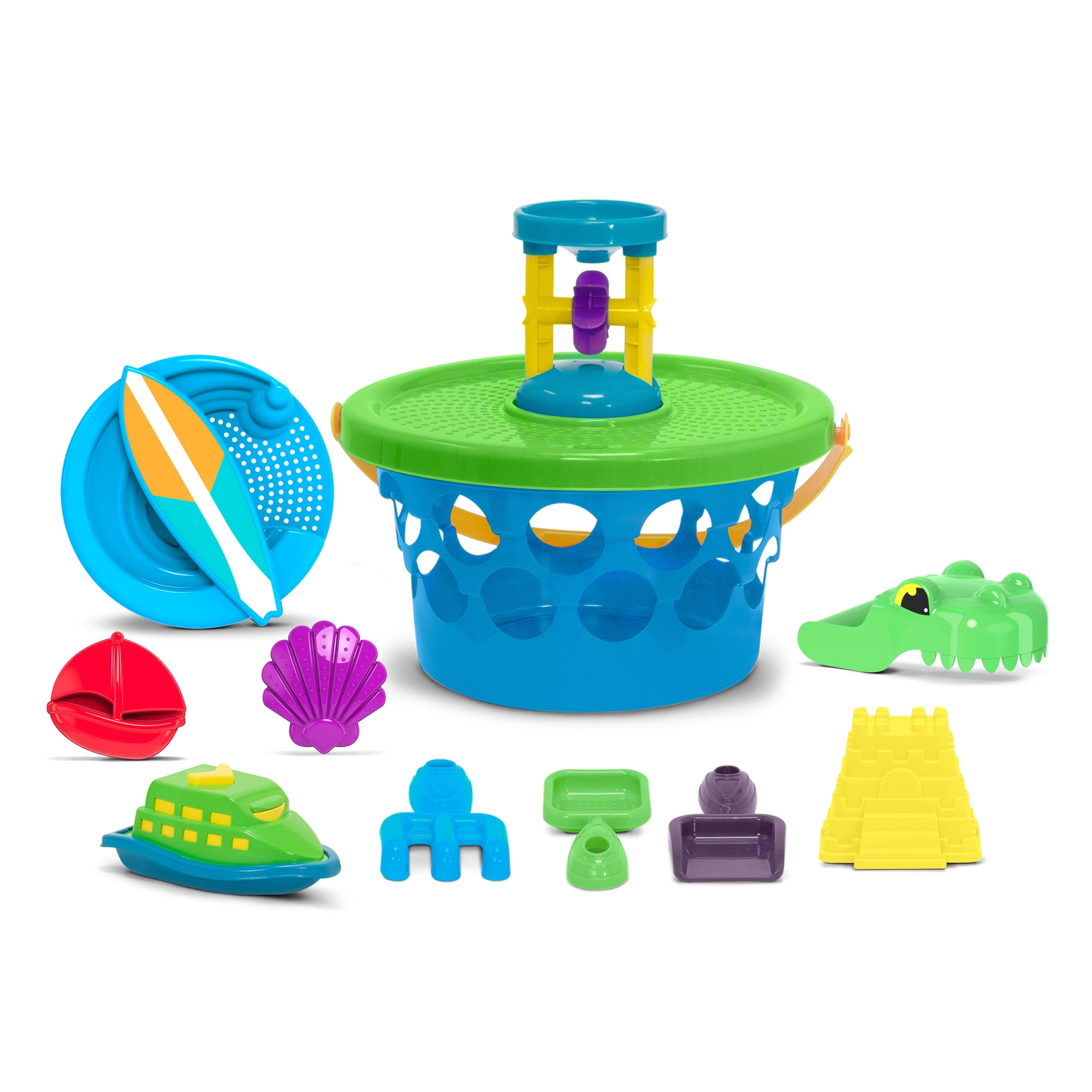 Playday 12-Piece Big Bucket Beach Set