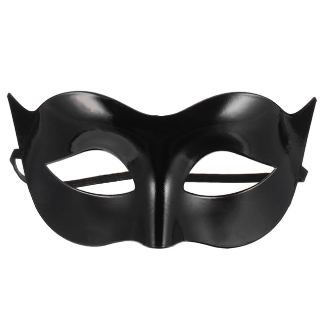 WINOMO Hombre Mujer Disfraz Mascarada Mascarada Veneciana Mascarada Mascarilla Ojo (Negro)