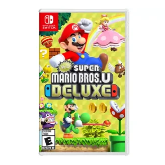 Nintendo Switch Super Mario Bros. U Deluxe Nintendo New Super Mario Bros. U Deluxe, Switch Game, 2-in-1