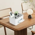 thumbnail image 2 of Multifunctional Desktop Storage Box, Remote Control Sundries Storage Rack, Tissue Box, Drawer Paper Box, Desk Storage Organization, 2 of 11