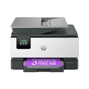 HP OfficeJet 9122e Wireless All-in-One Color Inkjet Printer, Scanner, Copier, Fax, 3 months free ink