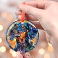 thumbnail image 4 of Merle Daschund Christmas Ornament, Ceramic/Acrylic Ornament, Special Keepsake for Mother, Valentine Ornament Gift, Seasonal Festival Keepsake, 2025 Edition, 4 of 5