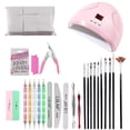 thumbnail image 3 of Nail Powder Nail File Rhinestone Jewelry Set, 3 of 5