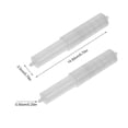 thumbnail image 2 of 4 Pcs Plastic Toilet Paper Rollers Tissue Box Shaft Core Spring Retractable Reel, 2 of 9