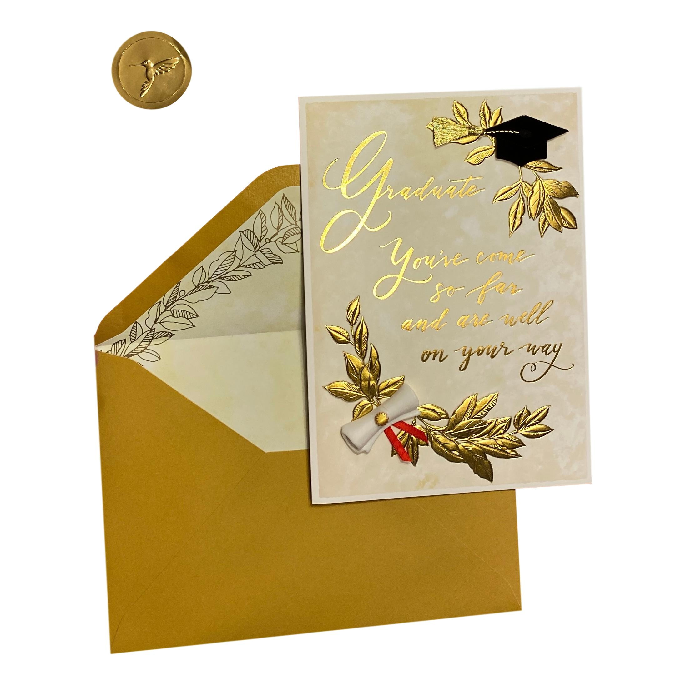 Graduation Day Greeting Card Remember To Follow Your Dreams Because Small Wish Walmart Com