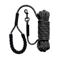 thumbnail image 1 of Dog Leash 10m, Long Rope Dog Leash with Padded Handle for Small to Large Dogs, Black, 1 of 5