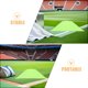 thumbnail image 3 of unbranded 20Ud Discos Marcadores Triangulares Para Práctica De Fútbol Verde Y Fácil De Usar, 3 of 8
