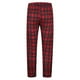 thumbnail image 4 of Puntoco Pantalones deportivos informales con cintura elástica y cuadros vintage para hombre, para exteriores, con cremallera y pierna recta, 4 of 7