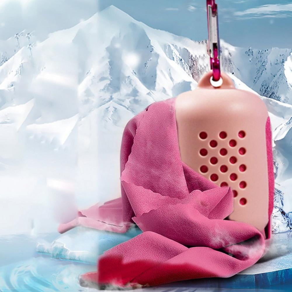 Cooling Microfiber Towel Instant Cooling Relief Sports Towel Portable