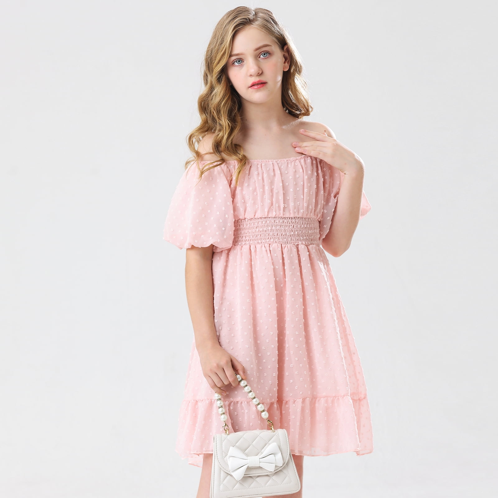 Uhr Dot Mini Dress 5-6y ワンピース Dot Mini Dress uhr Dot Mini
