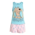 thumbnail image 4 of Scooby Doo Women's Tank Top and Shorts Pajama Set, 2-Piece, Sizes XS-3X, 4 of 4