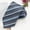 Gray, variant on YTCAMLO 3.15 Inch Solid Color Stripe Jacquard Necktie, Silk Business Tie for Men, Ideal for Weddings, Black Tie Events, and Office Attire Black1