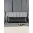 thumbnail image 5 of Move Over Black Satin Body Pillowcase, Silky Body Pillow Cover 20x54 inch, Satin Microfiber Pillow Case, 5 of 8