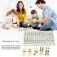 thumbnail image 3 of Juguete de aprendizaje para niños, 28 piezas/juego de bloques de madera para bricolaje, juego de mesa, juguetes de alta intensidad, 3 of 14