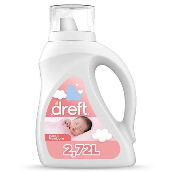 Detergente Líquido Dreft Newborn 2.72 l