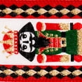 thumbnail image 2 of Vickerman 2.5" x 10 Yards Red, Cream, Black, Green, and Gold Nutcracker Ribbon, 2 of 2