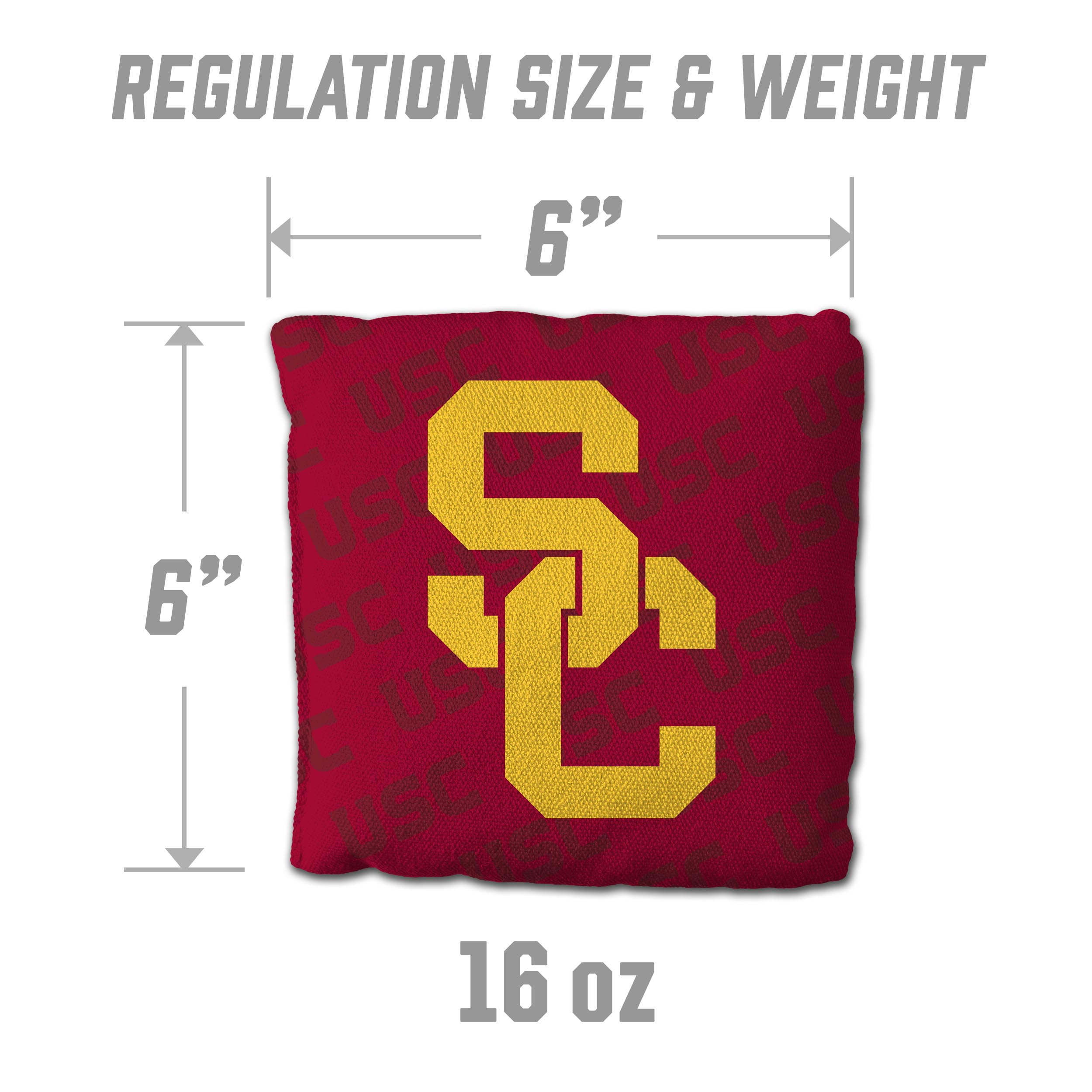 NCAA USC Trojans Cornhole Bags - 4PK - Red