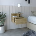 thumbnail image 4 of Floating Nightstand With Drawer And Open Shelves, 4 of 7