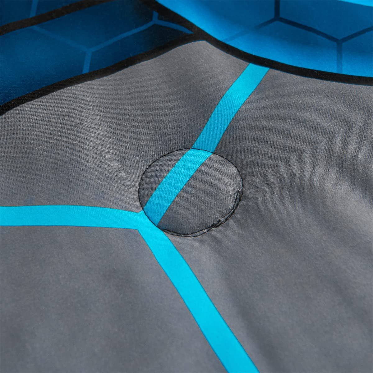 NTBED Game Console Comforter Set Kids 3D Gaming Geometric Lightweight Bedding Sets Blue Twin