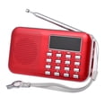 thumbnail image 1 of Mini Radio FM Romacci Altavoz Estéreo Portátil Digital 3W Reproductor de Audio MP3, 1 of 7