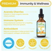 Organic Liquid Vitamin C Drops Supplement