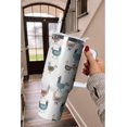 thumbnail image 6 of 40oz Cute Dachshund Tumbler with Handle and Straw, Stainless Steel Insulated Cup with Lid and Straw, Travel Mug Water Bottle, Gifts for Women, 6 of 6