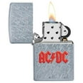 thumbnail image 4 of Zippo AC/DC Logo Street Chrome Pocket Lighter, One Size, 4 of 7