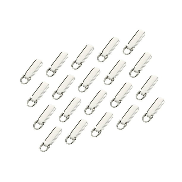 20Pcs 5 Detachable Zipper Tags Repair Pull Tabs for Luggage Backpacks