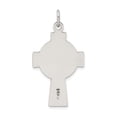 thumbnail image 4 of FB Jewels Sterling Silver Antiqued Satin Irish Cross Pendant, 4 of 4