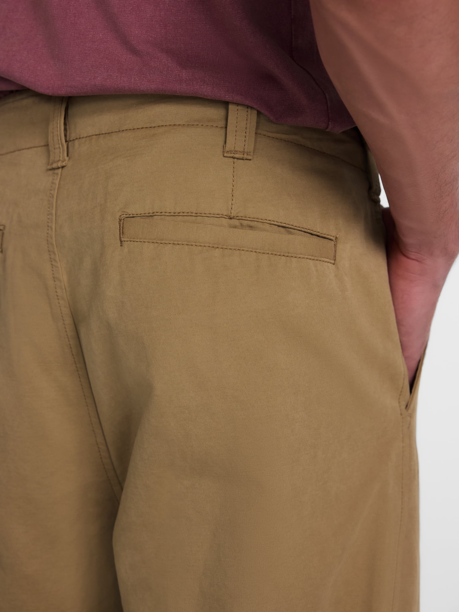 No Boundaries Baggy Chino Pants, 30'' Inseam, Men’s Waist Sizes 28-44