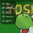 thumbnail image 4 of Boy's Nintendo Running Yoshi  Graphic Tee Kelly Green Small, 4 of 8